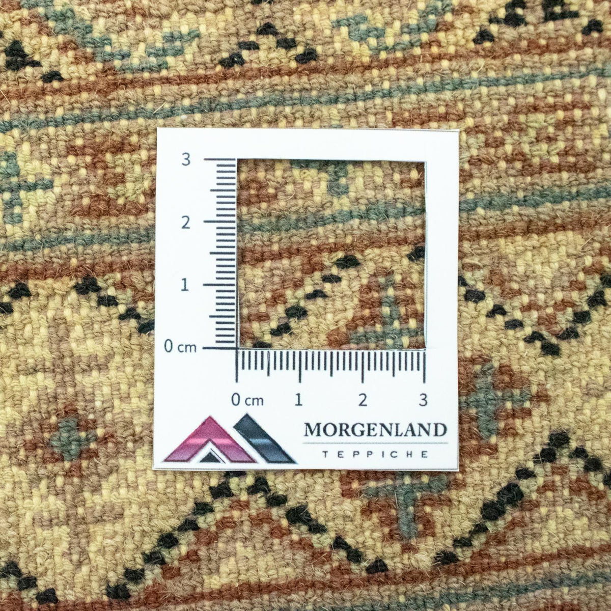 Pakistanska mattan - 88 x 57 cm - brun