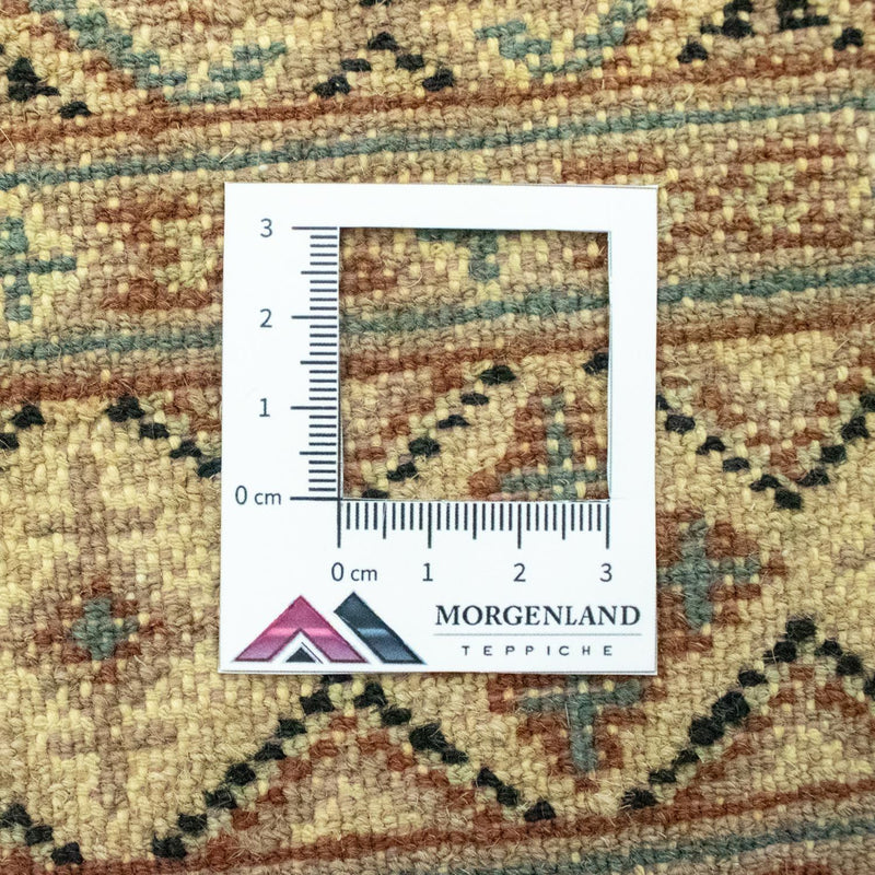 Pakistanska mattan - 88 x 57 cm - brun