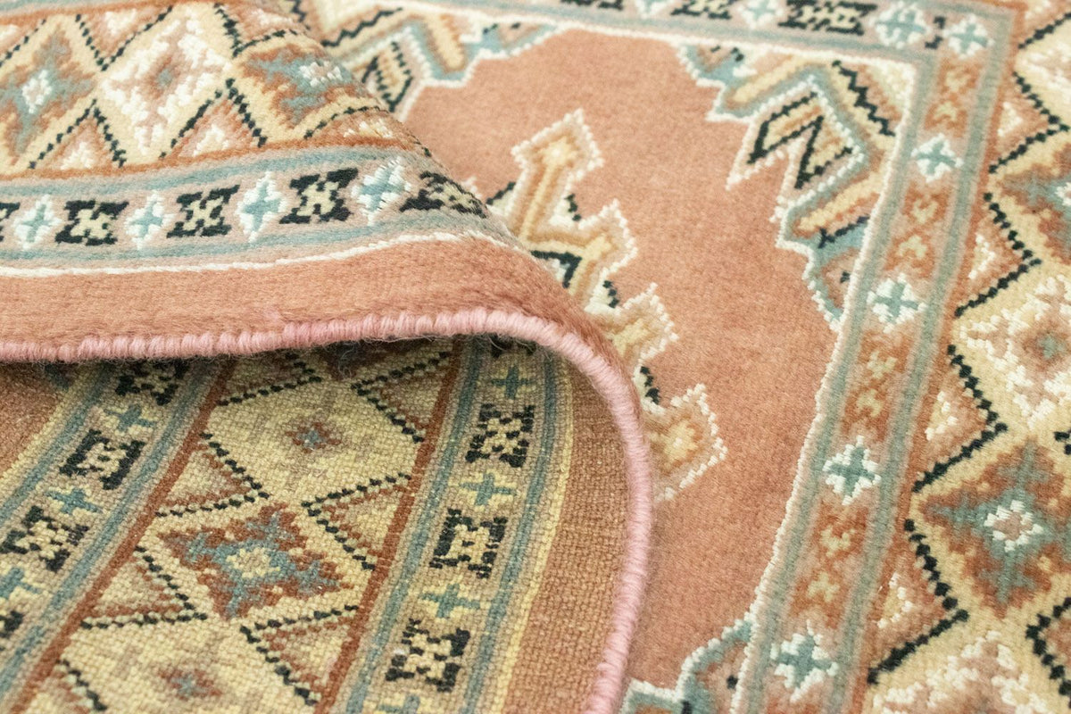 Pakistanska mattan - 88 x 62 cm - brun