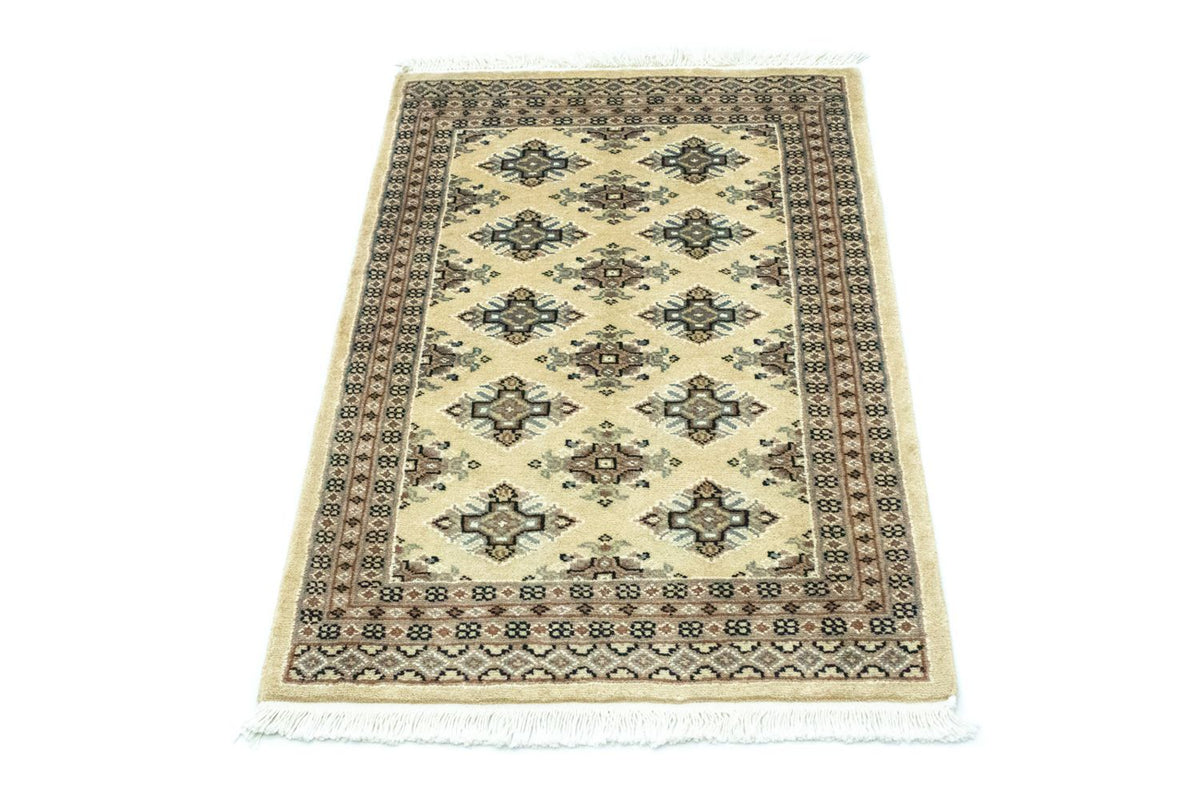 Pakistanska mattan - 93 x 61 cm - beige