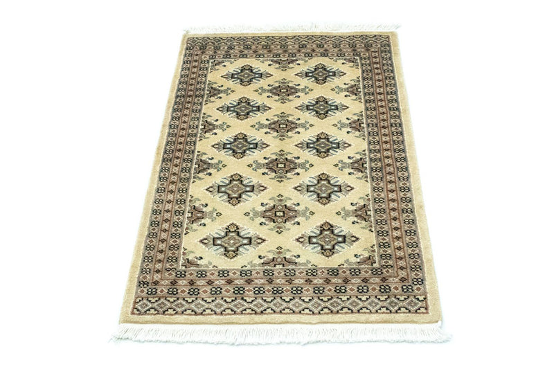 Pakistanska mattan - 93 x 61 cm - beige
