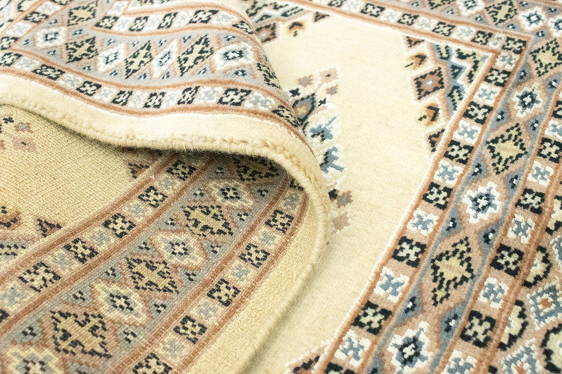 Pakistanska mattan - 92 x 64 cm - beige