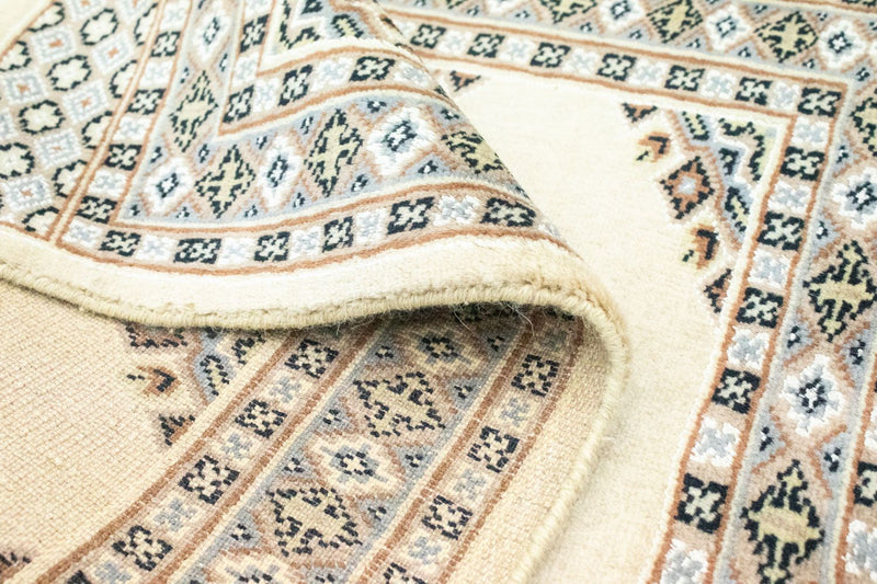 Pakistanska mattan - 94 x 64 cm - beige