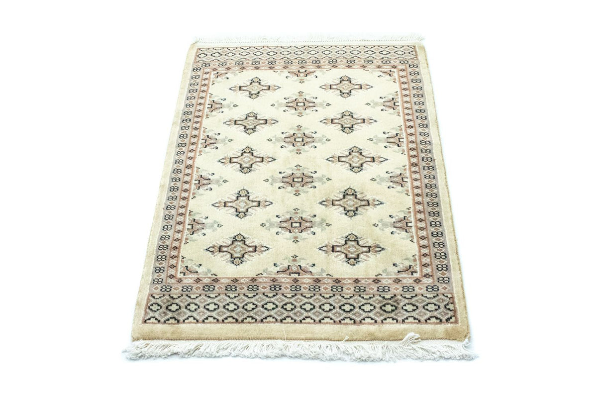 Pakistanska mattan - 87 x 62 cm - beige