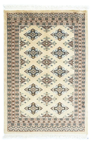 Pakistanska mattan - 92 x 62 cm - beige