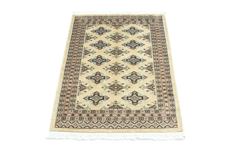 Pakistanska mattan - 92 x 62 cm - beige