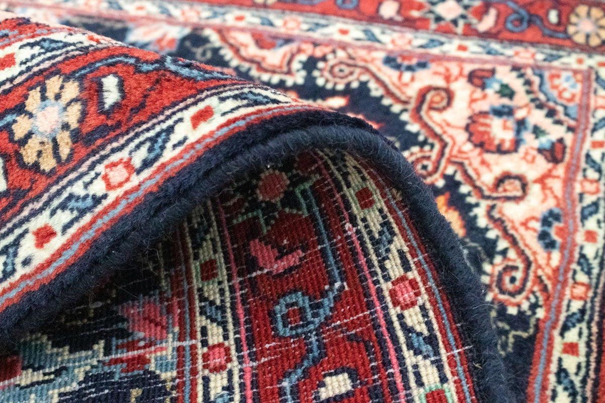 Persisk matta - Bijar - 90 x 73 cm - blå