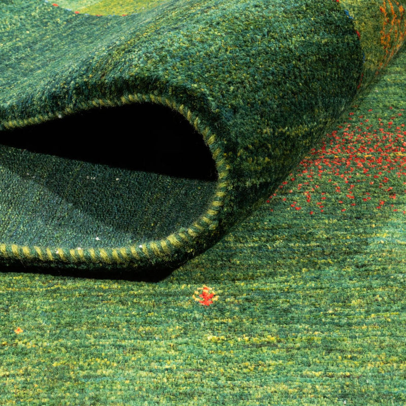 Gabbeh-matta - Loribaft Persian - 245 x 175 cm - grön