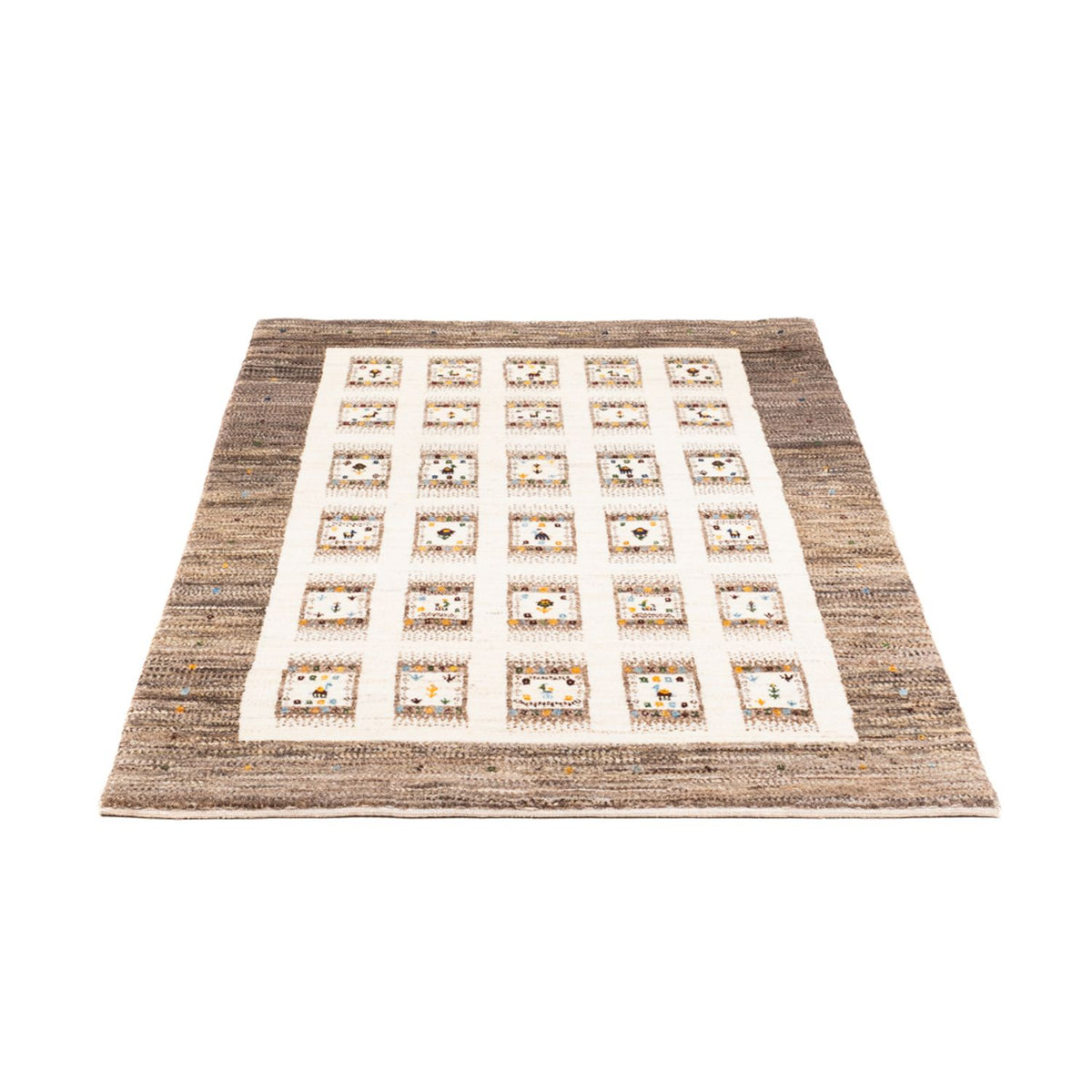 Gabbeh-matta - Loribaft Persian - Kungliga - 164 x 101 cm - natur