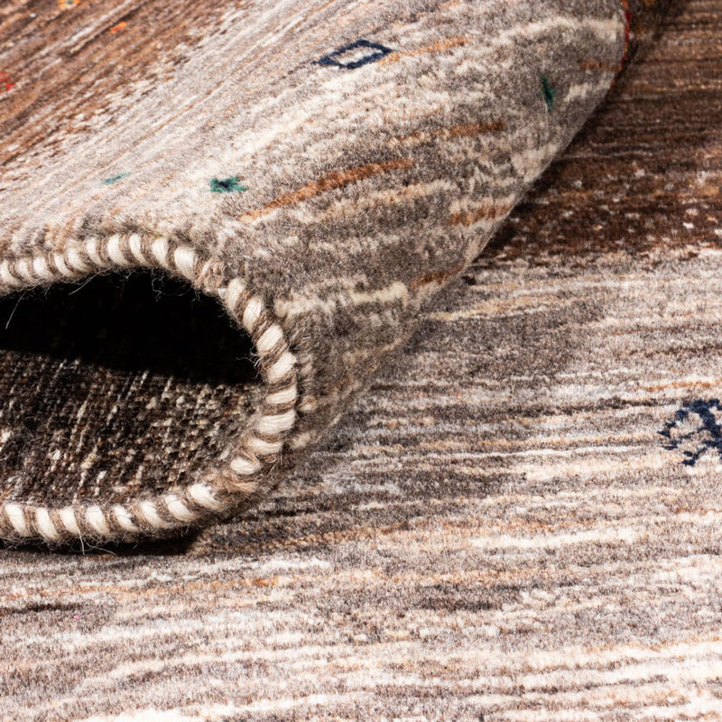 Gabbeh-matta - Loribaft Persian - 238 x 174 cm - natur