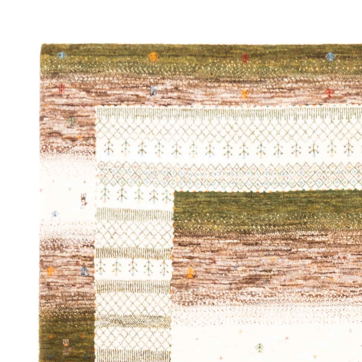 Gabbeh-matta - Loribaft Persian - 239 x 172 cm - natur