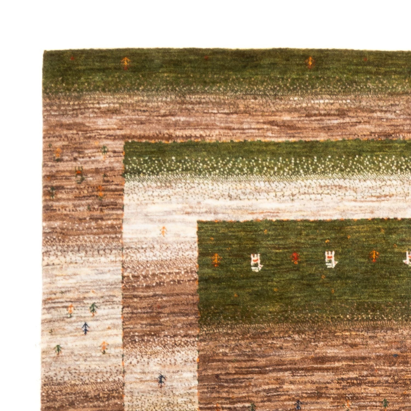 Gabbeh-matta - Loribaft Persian - 237 x 171 cm - natur