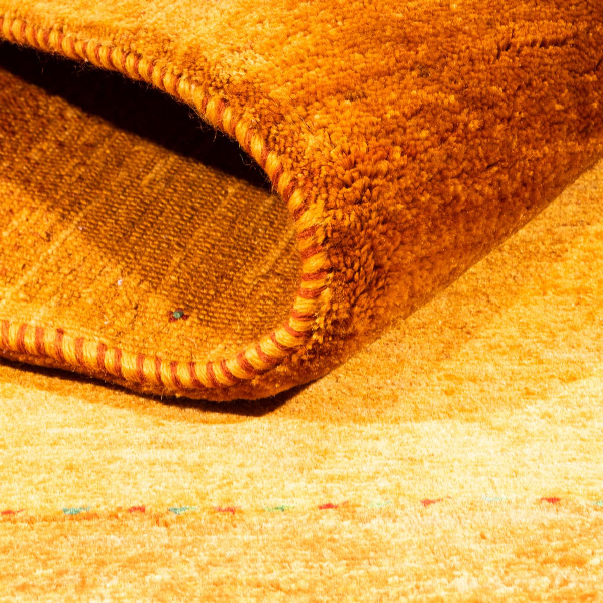 Gabbeh-matta - Loribaft Persian - 186 x 126 cm - orange