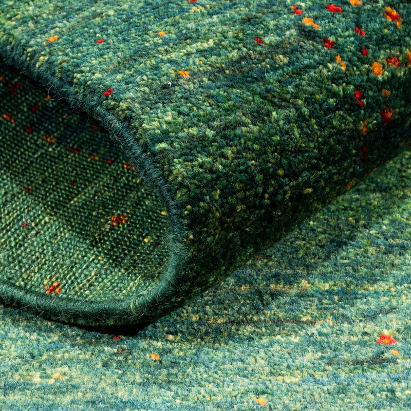 Gabbeh-matta - Loribaft Persian - 146 x 98 cm - grön