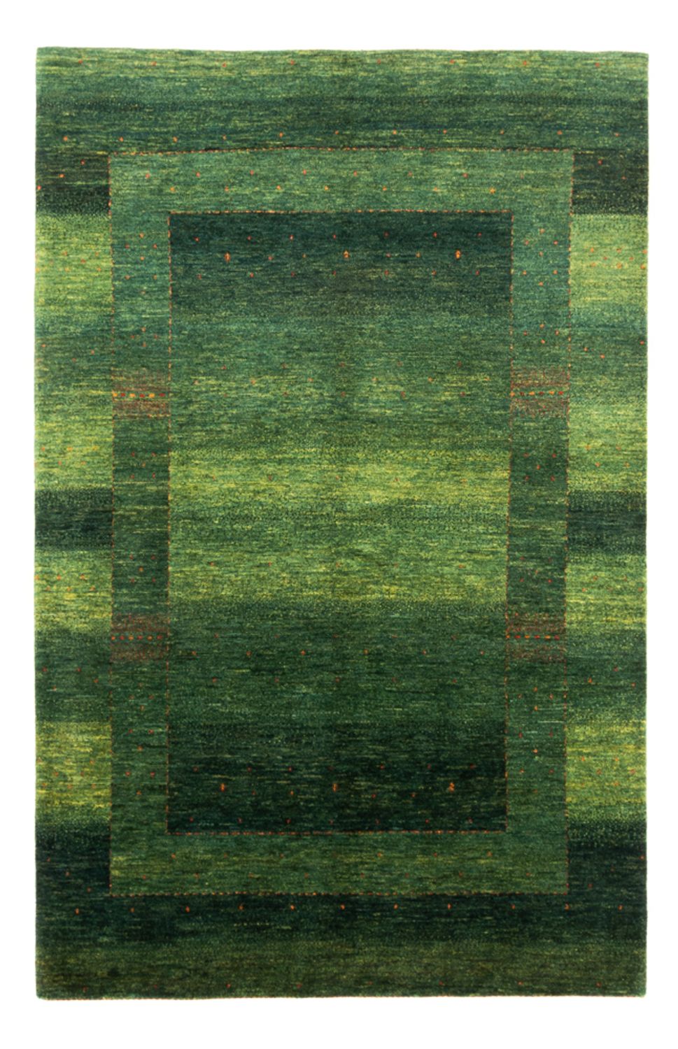 Gabbeh-matta - Loribaft Persian - 241 x 162 cm - grön