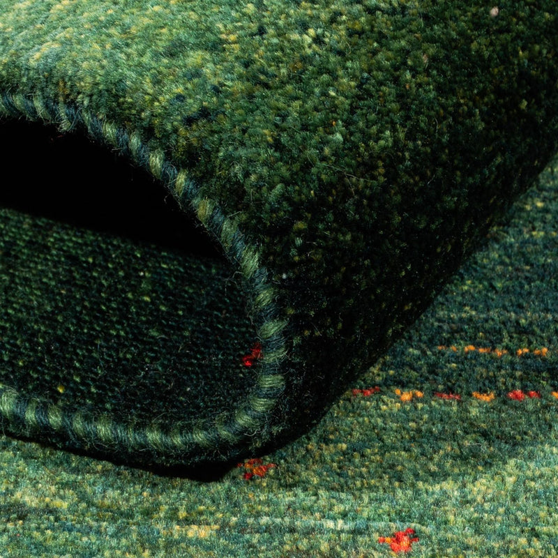 Gabbeh-matta - Loribaft Persian - 164 x 110 cm - grön