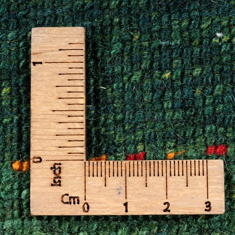 Gabbeh-matta - Loribaft Persian - 164 x 110 cm - grön