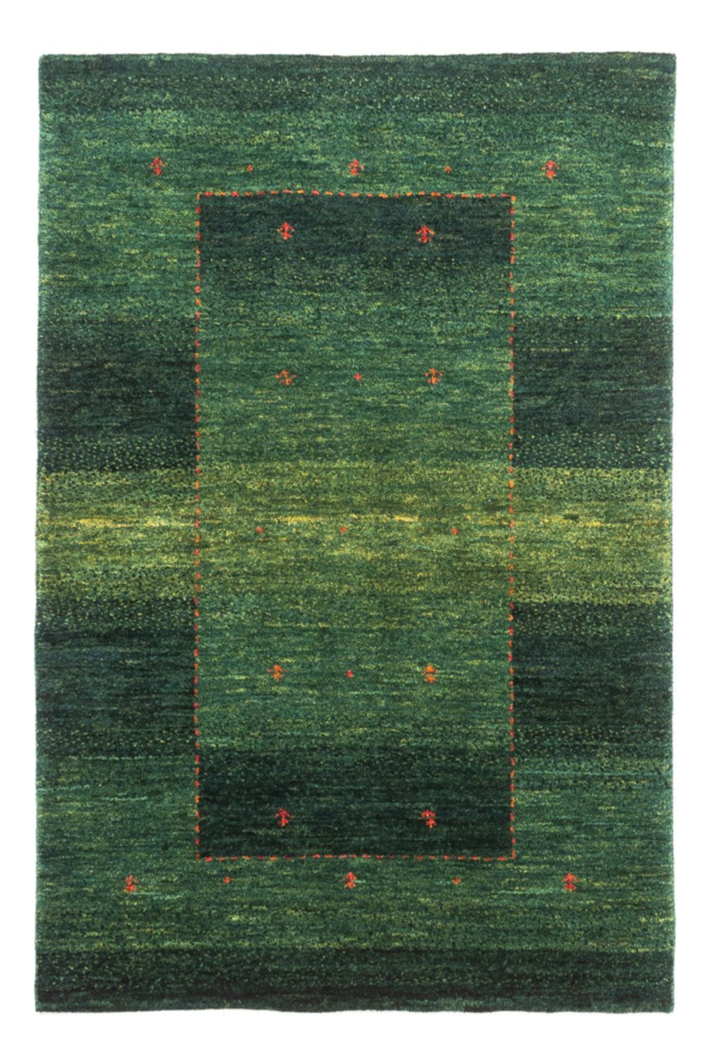 Gabbeh-matta - Loribaft Persian - 120 x 79 cm - grön