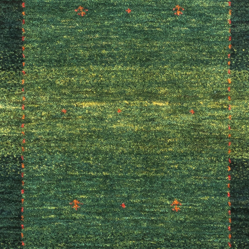 Gabbeh-matta - Loribaft Persian - 120 x 79 cm - grön