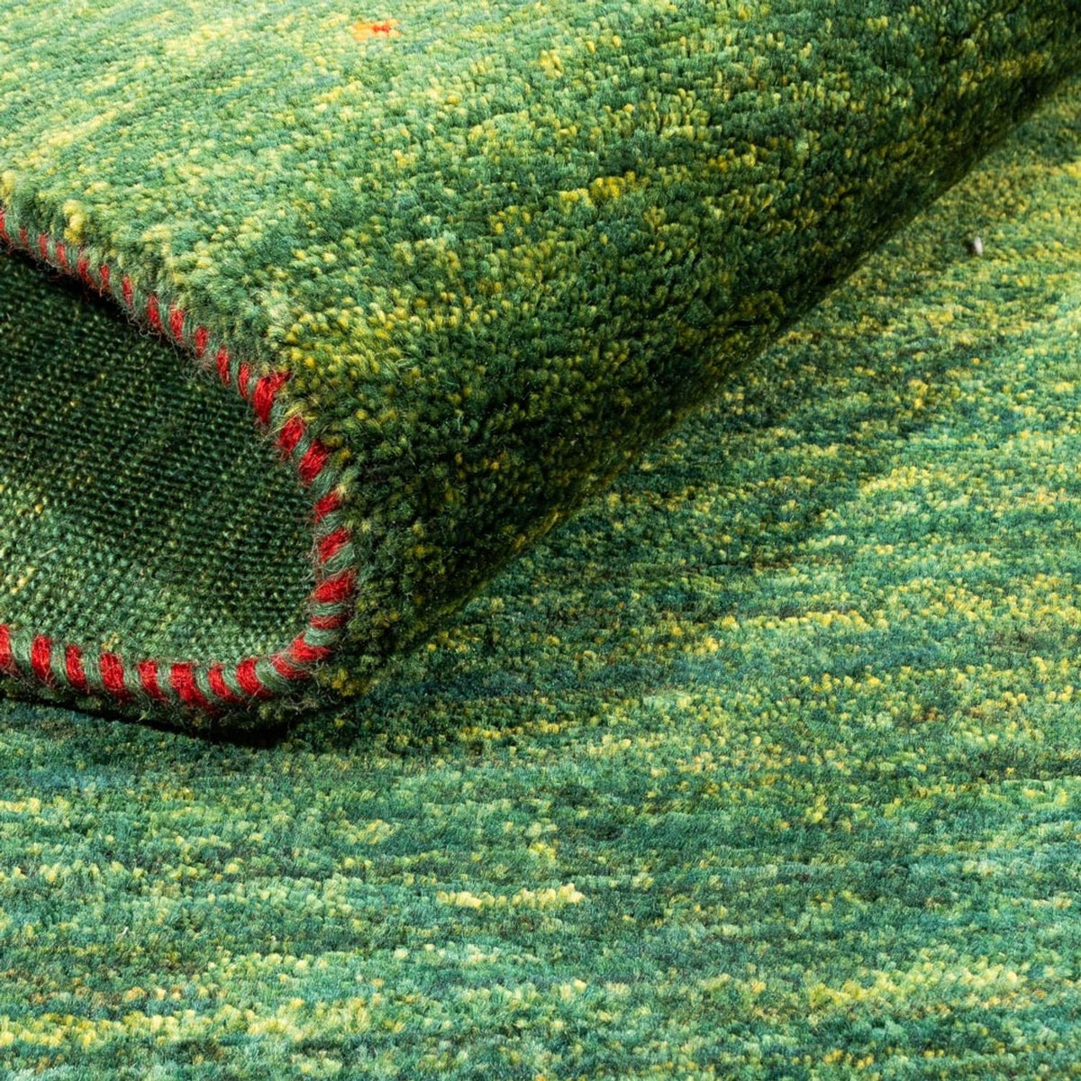 Gabbeh-matta - Loribaft Persian - 126 x 83 cm - grön