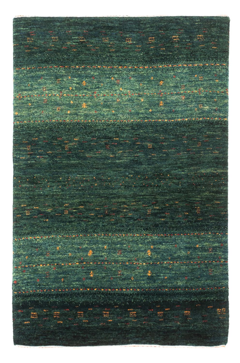 Gabbeh-matta - Loribaft Persian - 129 x 84 cm - grön