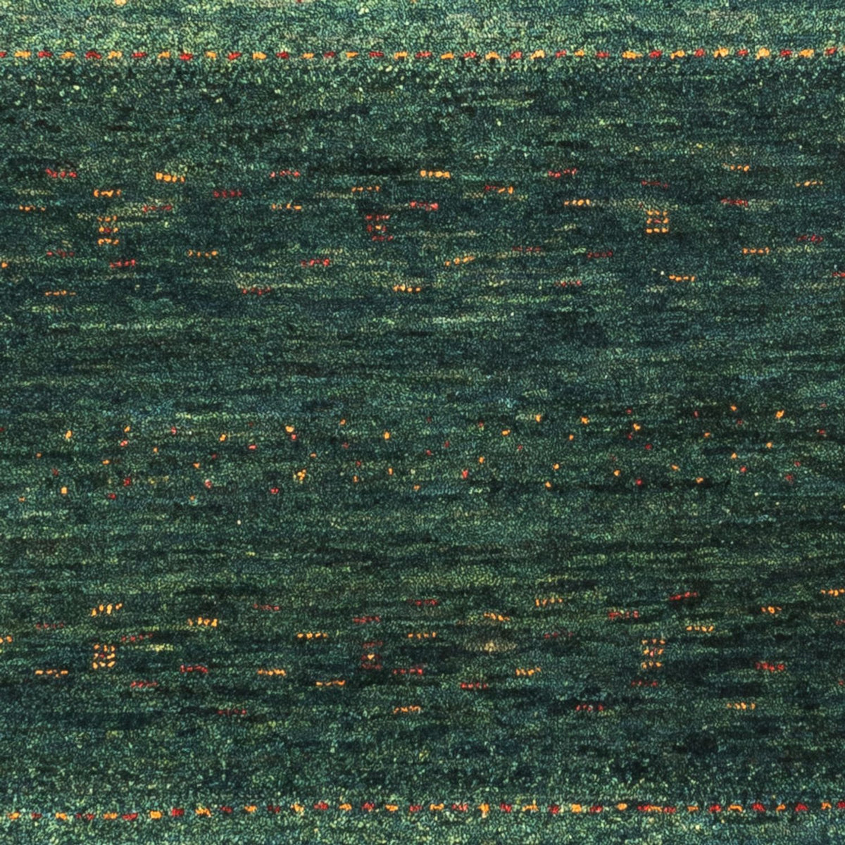 Gabbeh-matta - Loribaft Persian - 129 x 84 cm - grön