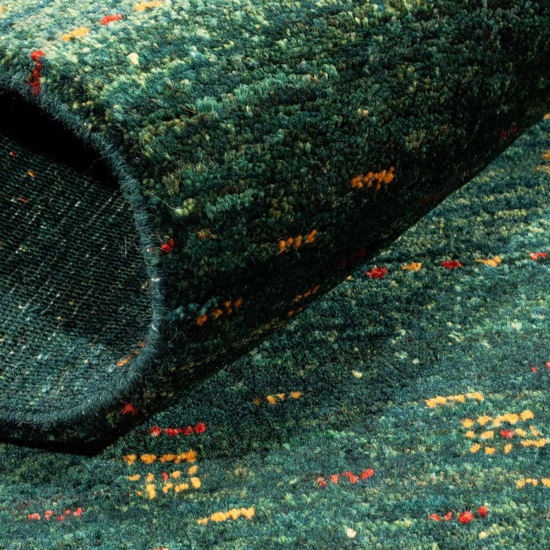 Gabbeh-matta - Loribaft Persian - 129 x 84 cm - grön