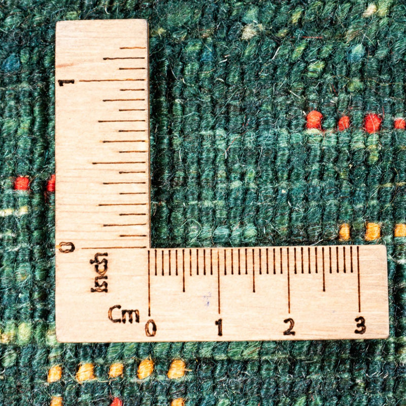 Gabbeh-matta - Loribaft Persian - 129 x 84 cm - grön