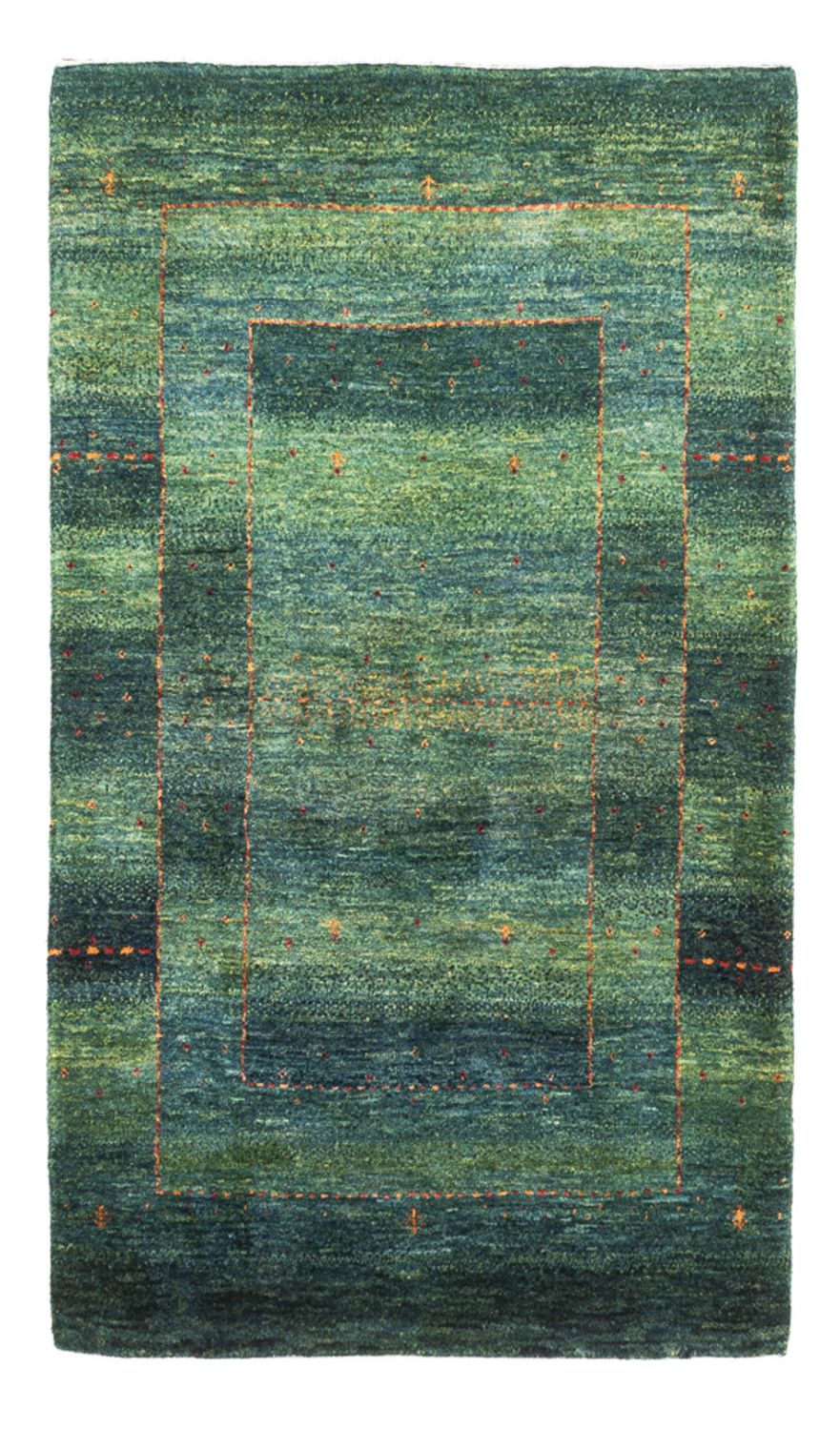 Gabbeh-matta - Loribaft Persian - 135 x 83 cm - grön
