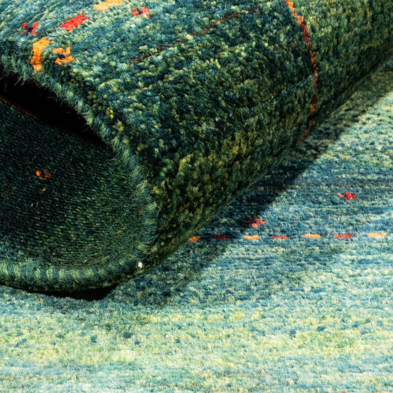 Gabbeh-matta - Loribaft Persian - 135 x 83 cm - grön