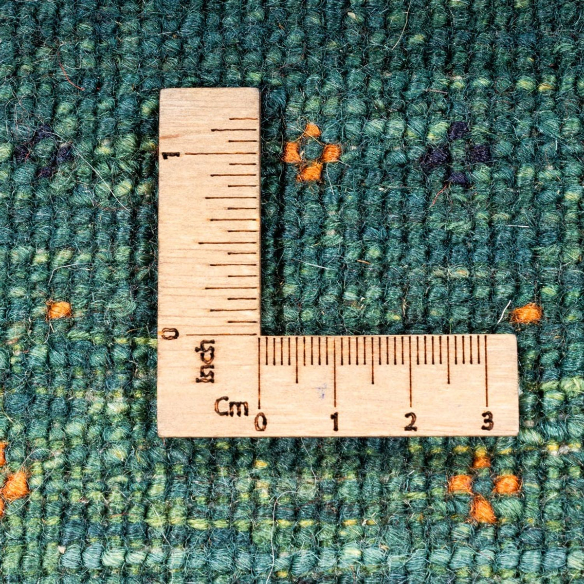 Gabbeh-matta - Loribaft Persian - 124 x 87 cm - grön