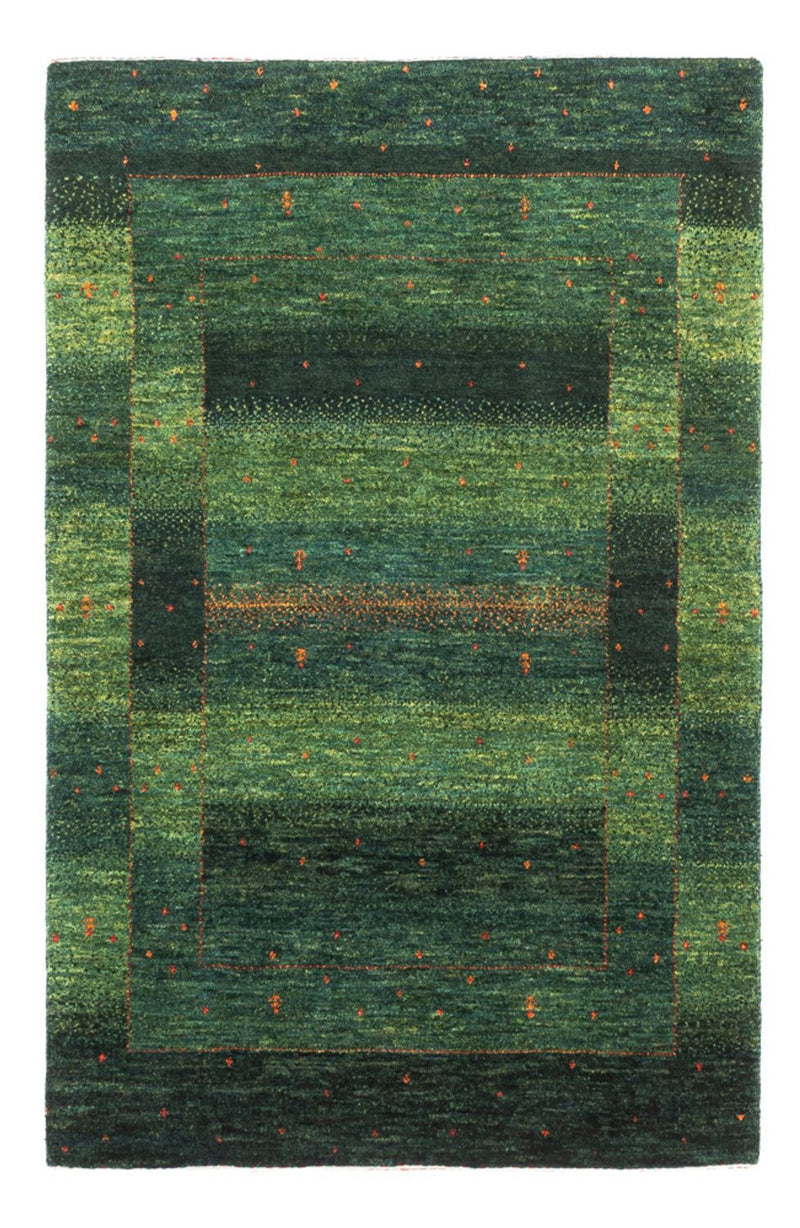 Gabbeh-matta - Loribaft Persian - 129 x 82 cm - grön