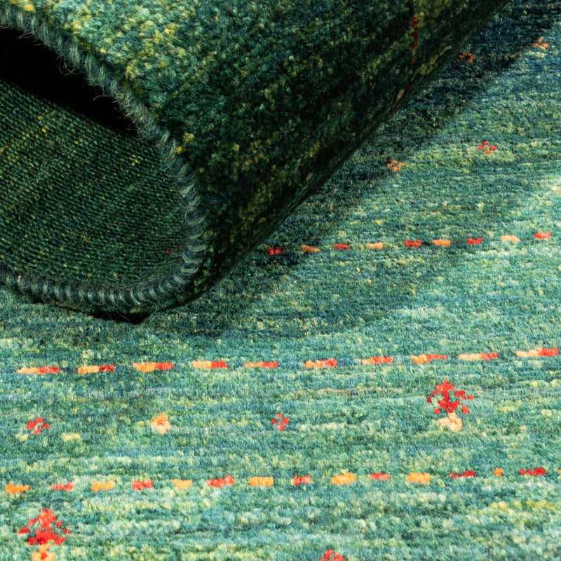 Gabbeh-matta - Loribaft Persian - 129 x 82 cm - grön