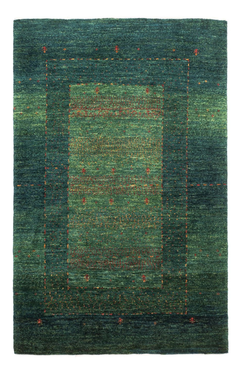 Gabbeh-matta - Loribaft Persian - 132 x 85 cm - grön