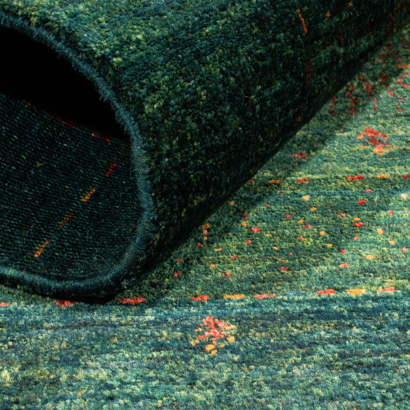 Gabbeh-matta - Loribaft Persian - 132 x 85 cm - grön