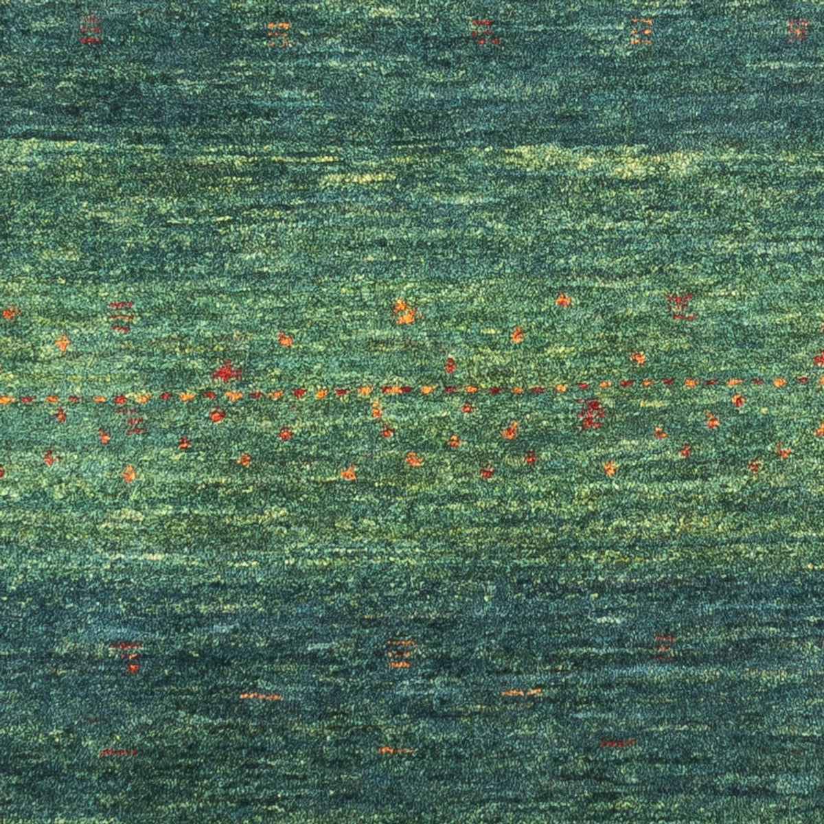 Gabbeh-matta - Loribaft Persian - 126 x 84 cm - grön