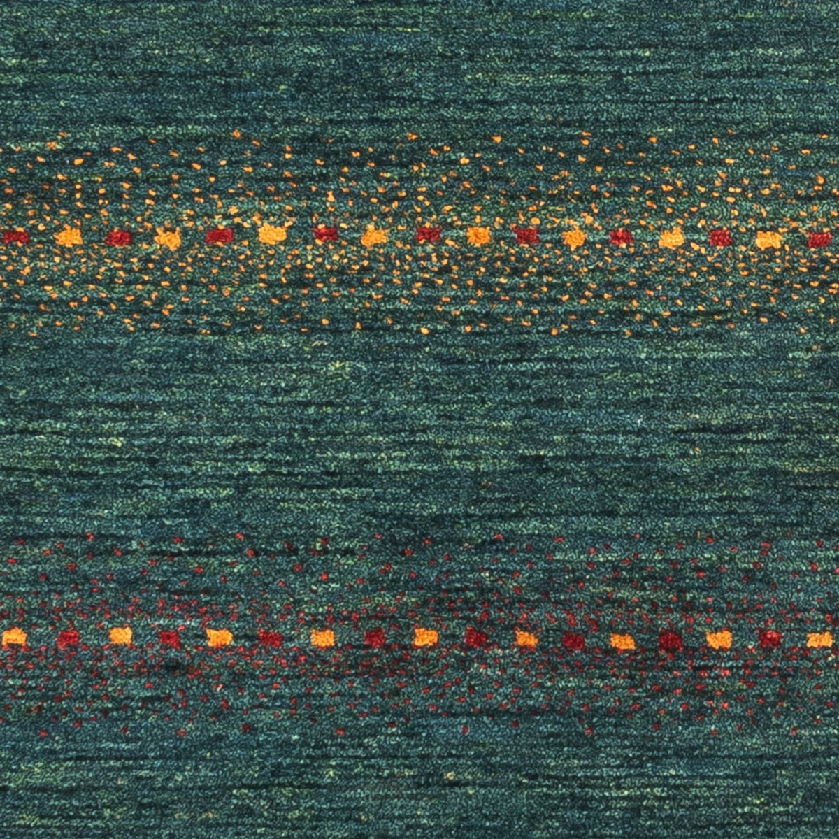 Gabbeh-matta - Loribaft Persian - 136 x 68 cm - grön