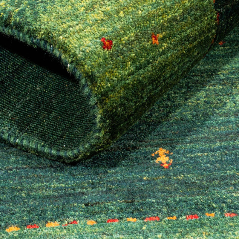 Gabbeh-matta - Loribaft Persian - 128 x 80 cm - grön