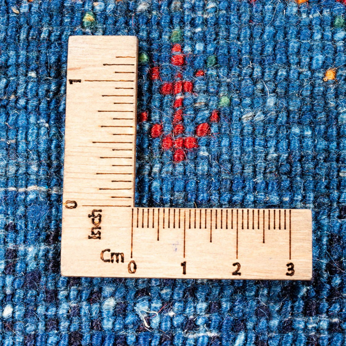 Gabbeh-matta - Loribaft Persian - 129 x 84 cm - blå