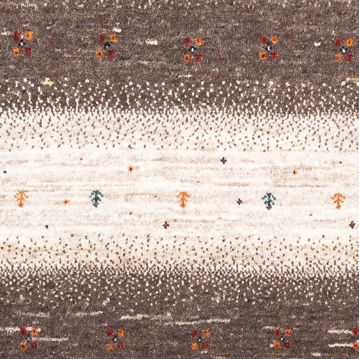 Gabbeh-matta - Loribaft Persian - 127 x 82 cm - grått