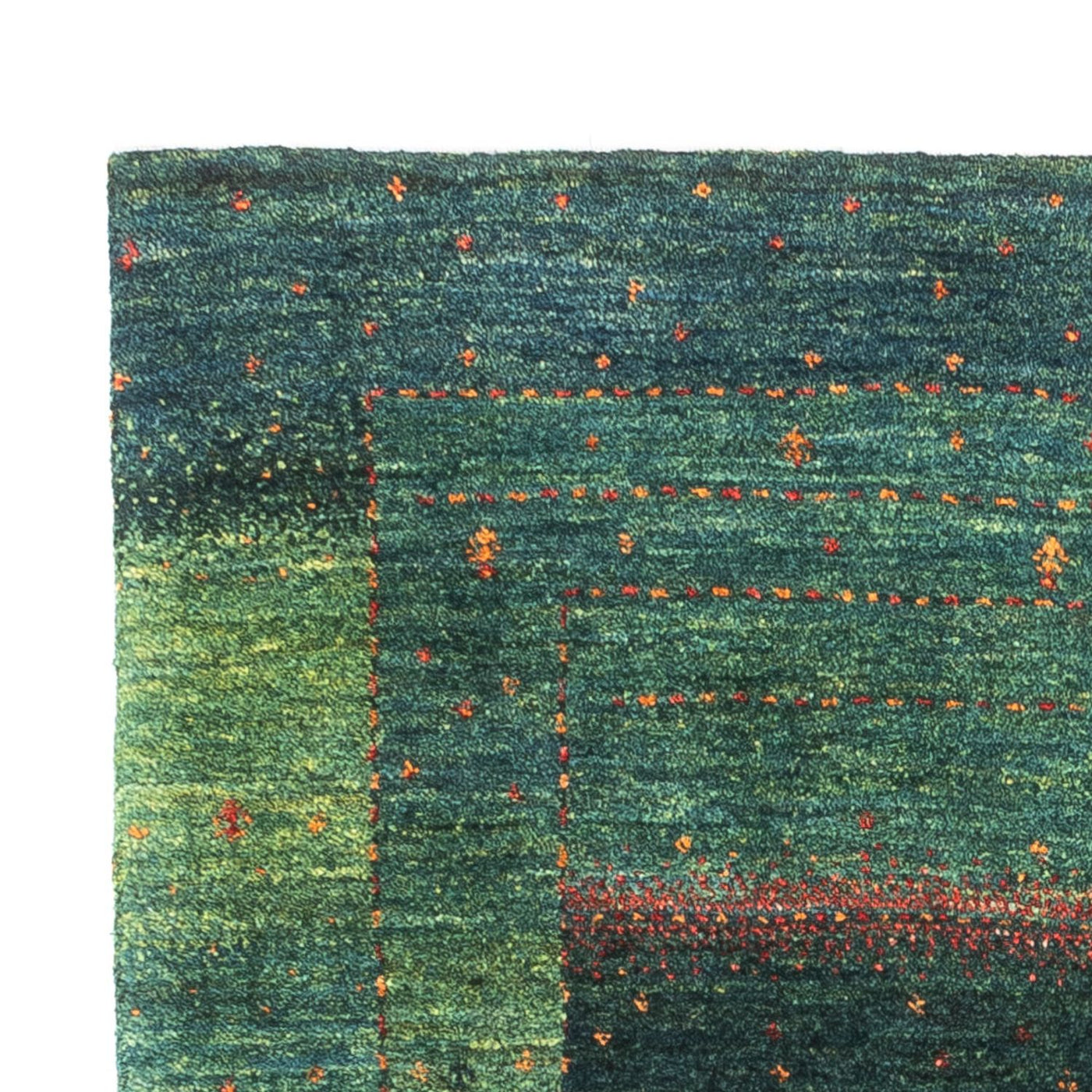 Loribaft Mattan 125x86cm - Perserteppich Wollteppich
