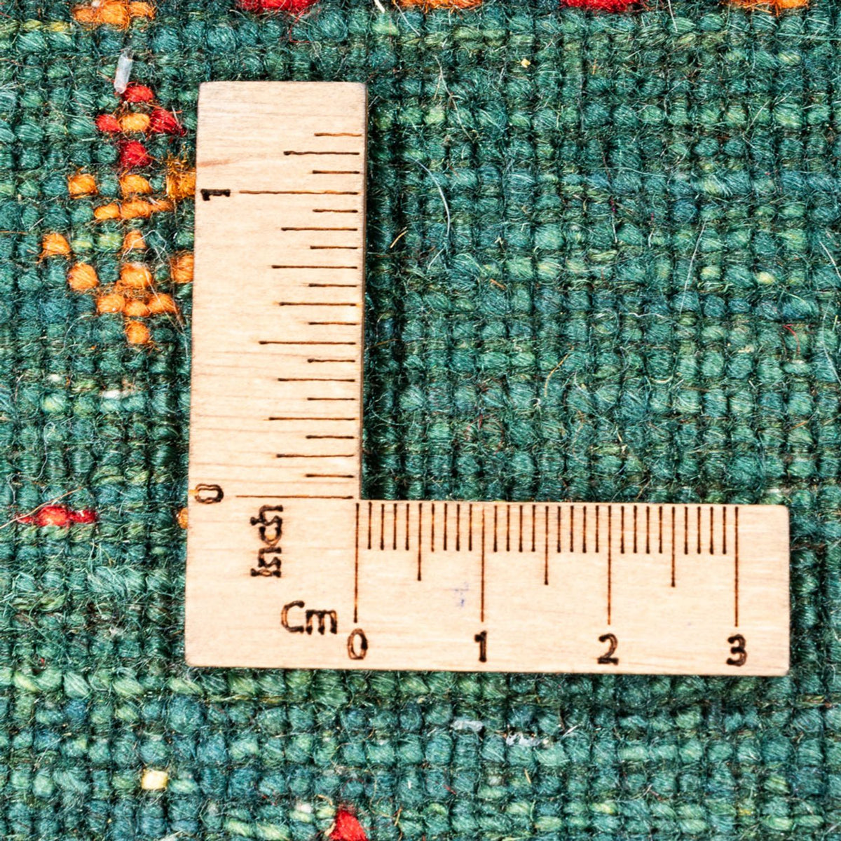 Gabbeh-matta - Loribaft Persian - 125 x 86 cm - grön