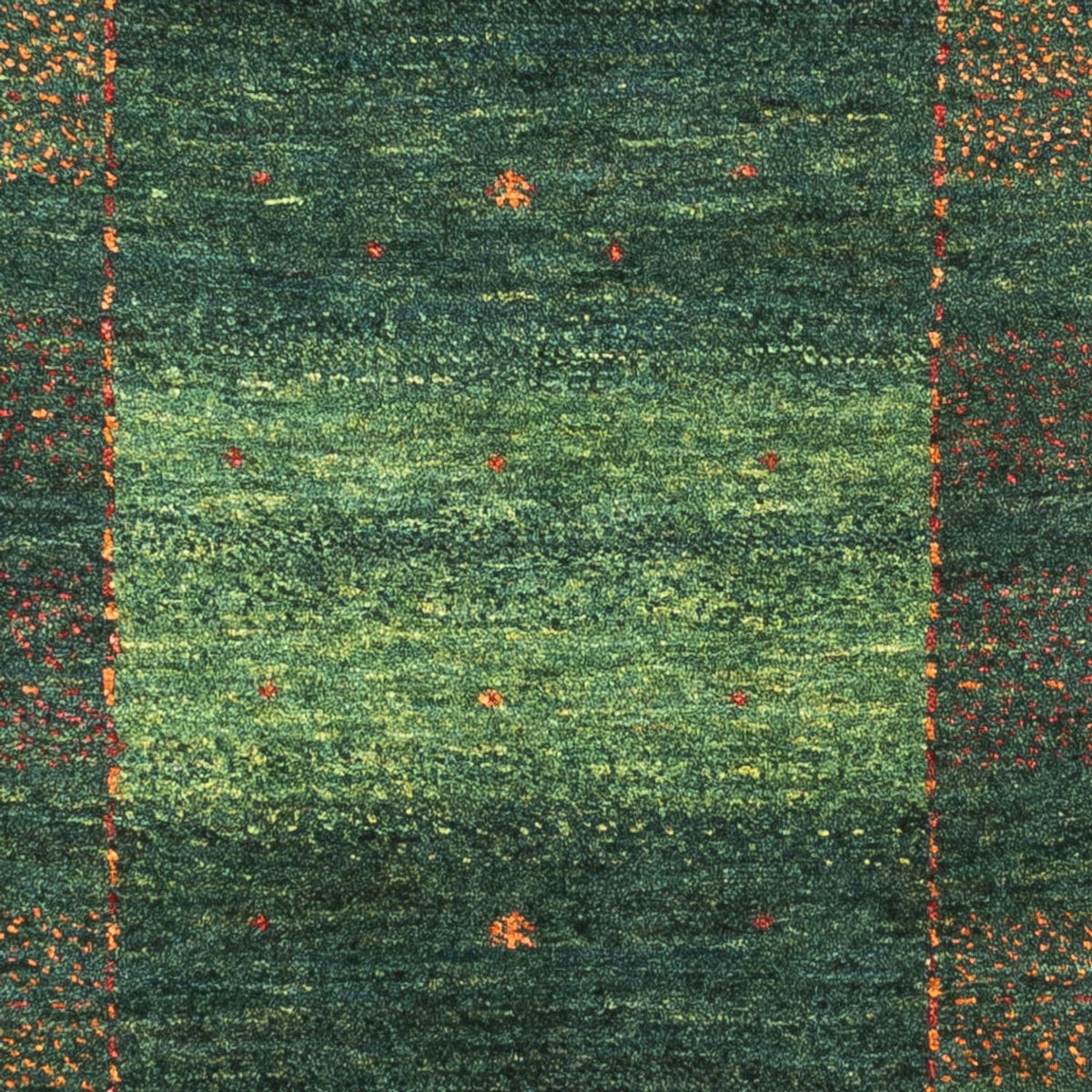 Gabbeh-matta - Loribaft Persian - 121 x 85 cm - grön