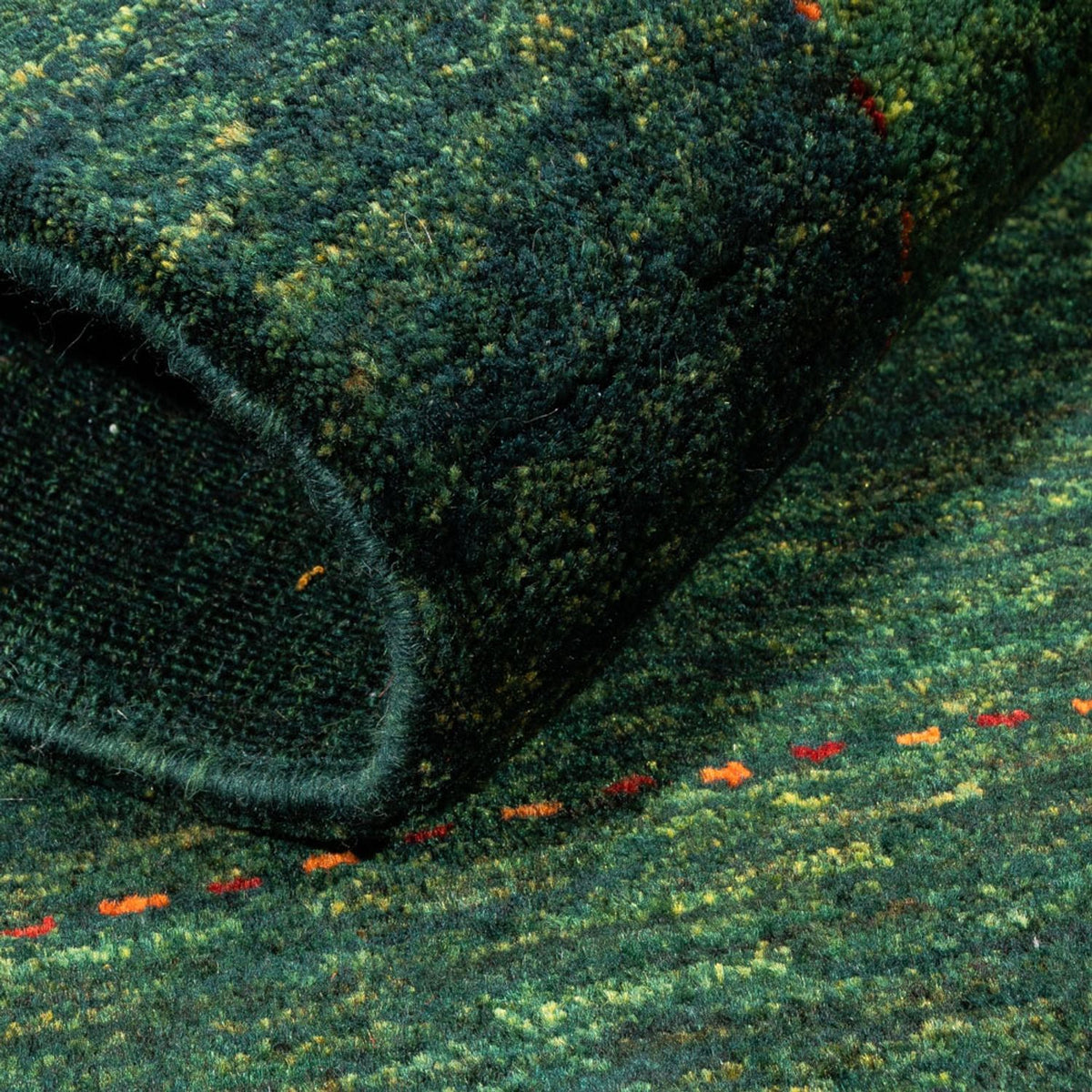 Gabbeh-matta - Loribaft Persian - 120 x 80 cm - grön