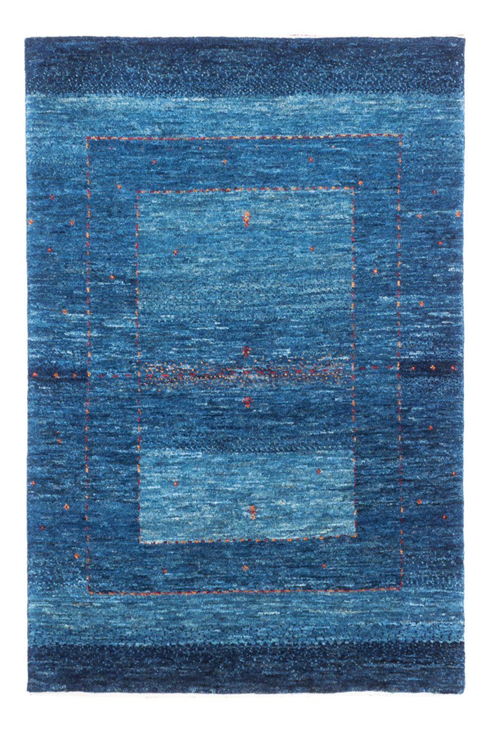Gabbeh-matta - Loribaft Persian - 122 x 83 cm - blå