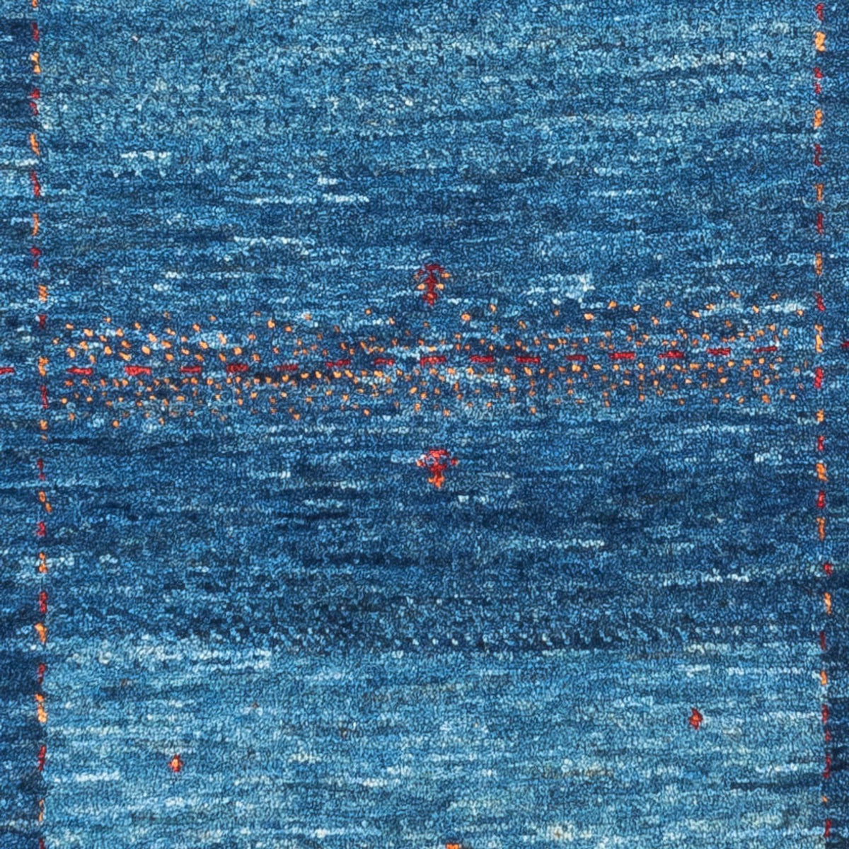 Gabbeh-matta - Loribaft Persian - 122 x 83 cm - blå