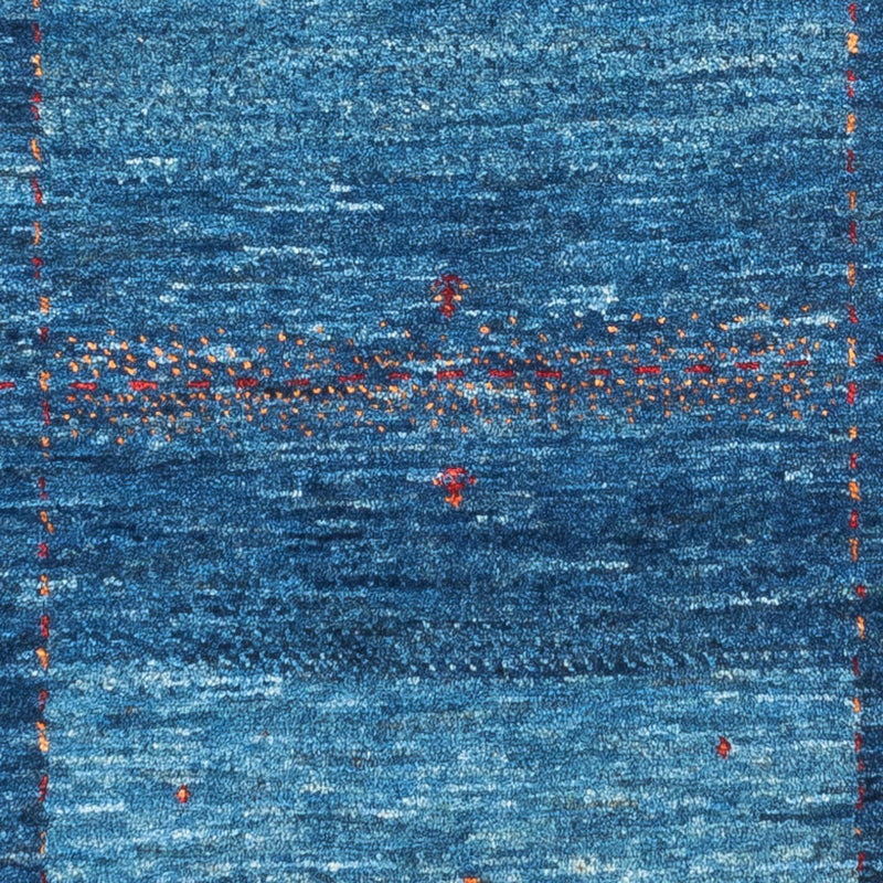 Gabbeh-matta - Loribaft Persian - 122 x 83 cm - blå