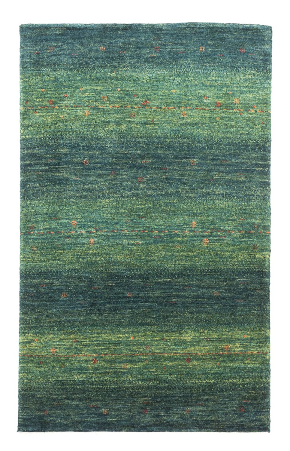 Gabbeh-matta - Loribaft Persian - 123 x 78 cm - grön