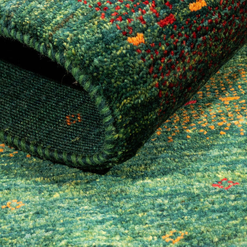 Gabbeh-matta - Loribaft Persian - 128 x 82 cm - grön