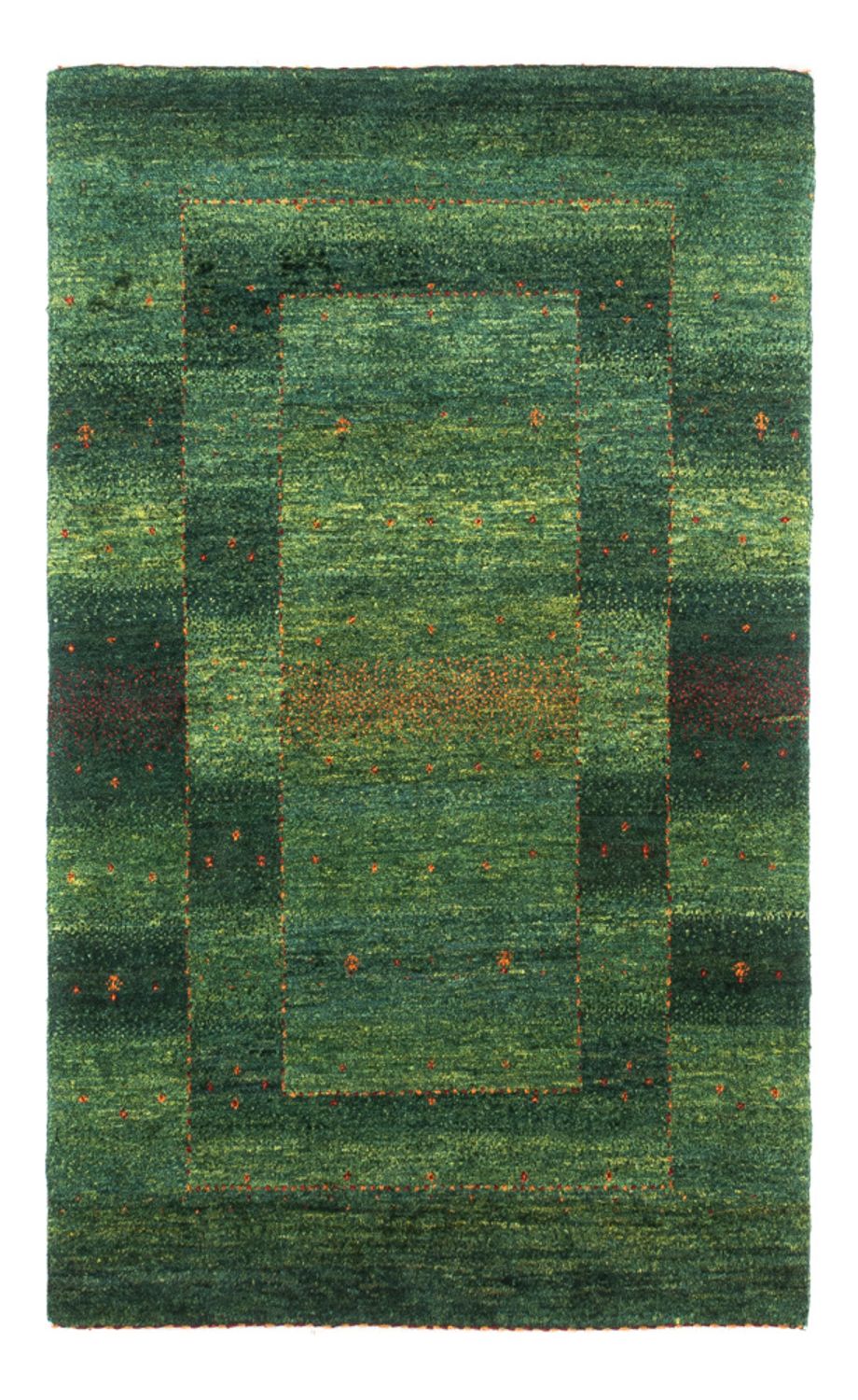 Gabbeh-matta - Loribaft Persian - 123 x 79 cm - grön